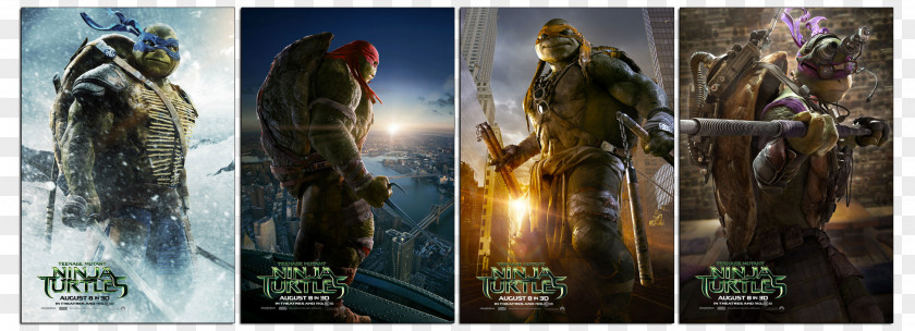 Ninja Turtles Leonardo Raphael Michelangelo Donatello Splinter PNG