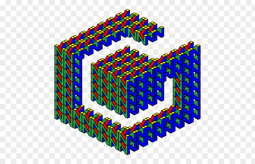 Nintendo GameCube 64 Font PNG