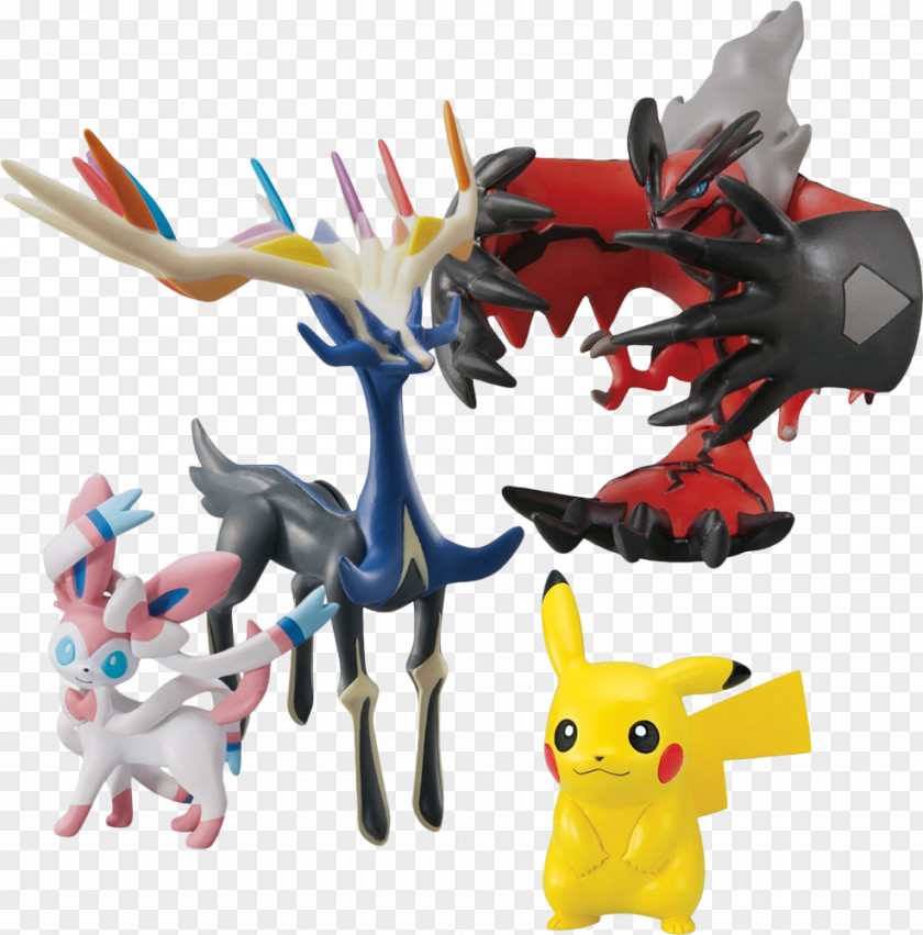 Pikachu Xerneas And Yveltal Action & Toy Figures Video Games Sylveon PNG