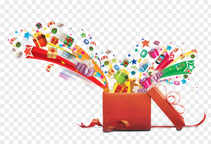 Shopping On The Cover Gift Box Pattern Gratis Web Browser PNG