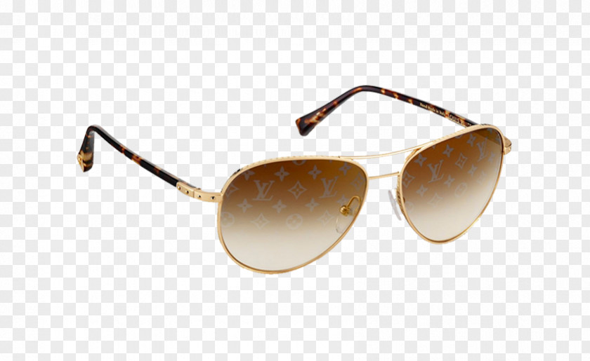 Sunglasses Louis Vuitton Aviator ダミエ Monogram PNG