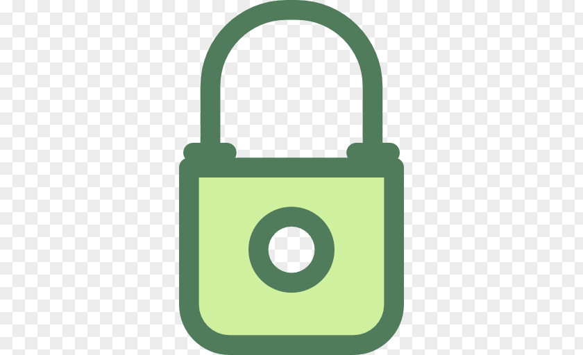 Padlock Security Icon Design PNG