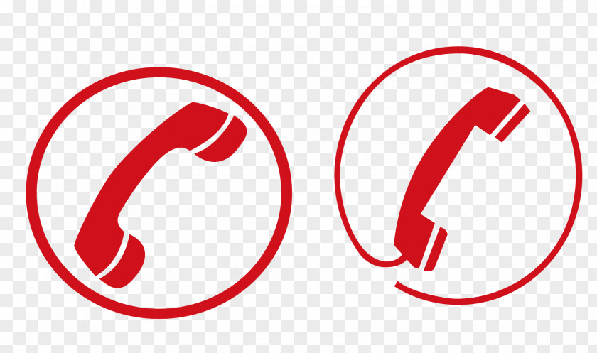Red Phone Telephone Icon PNG