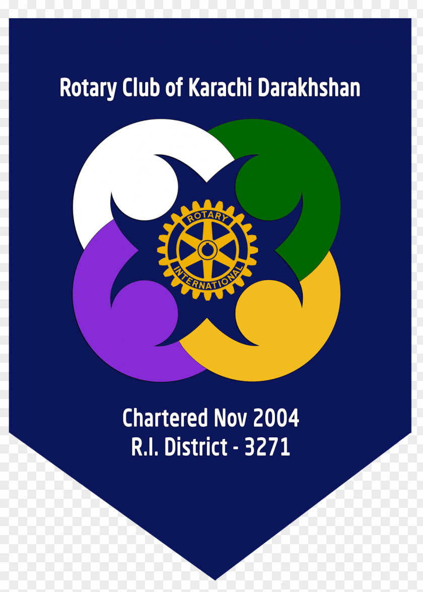 Rotary International Darakhshan Police Station Company Brand Logo PNG