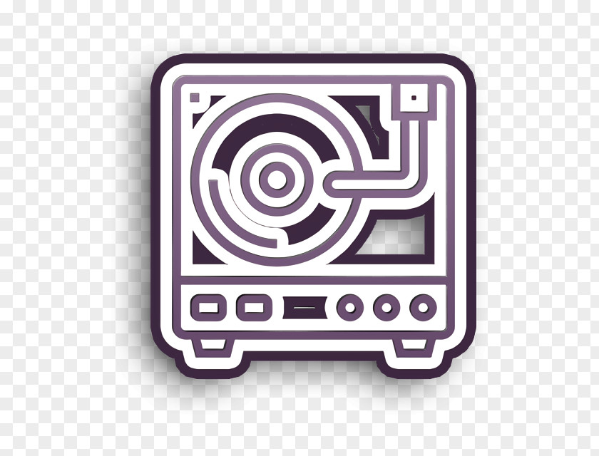 Vinyl Icon Lp Player Party PNG