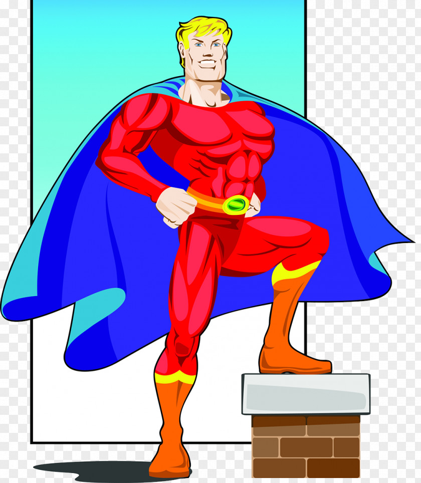 American Cartoon Superman Illustration Superhero PNG
