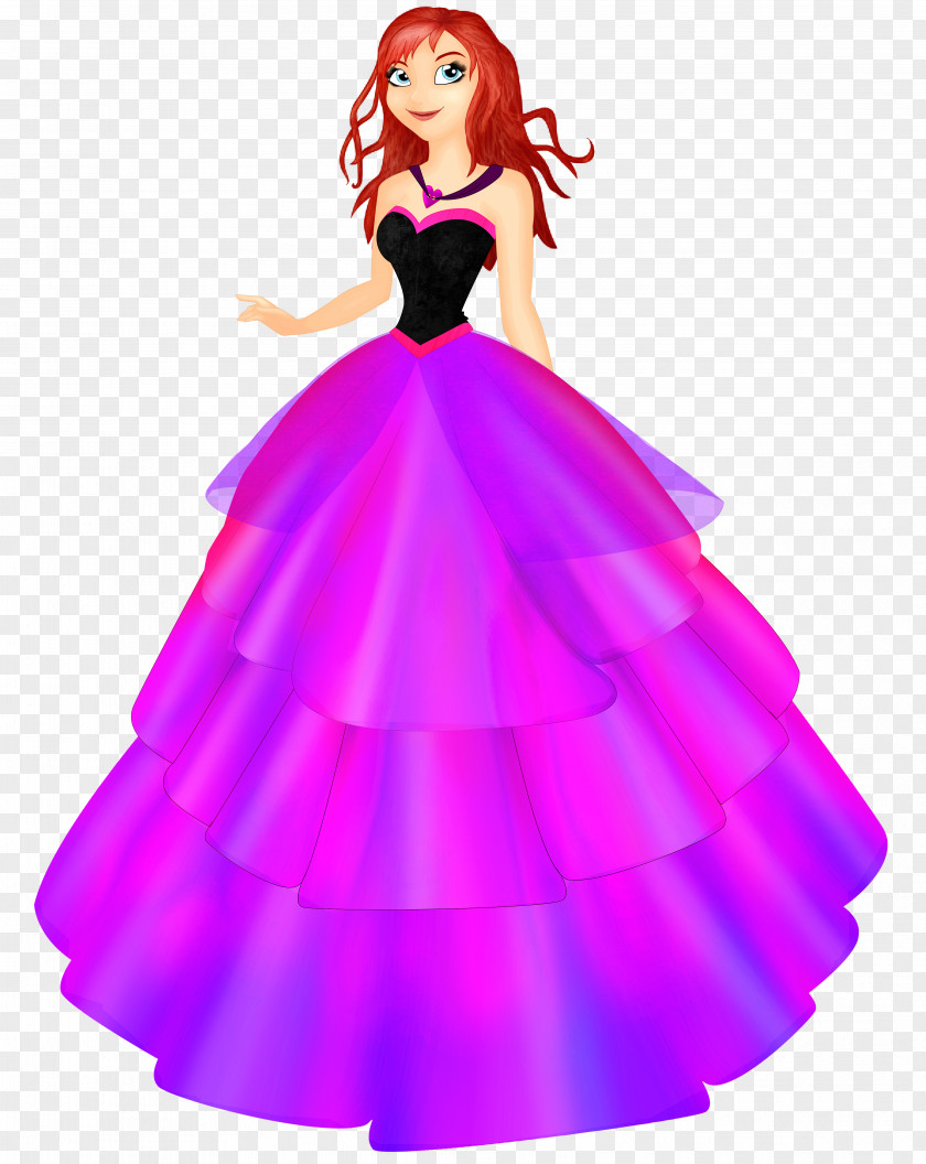 Barbie Costume Design Gown PNG