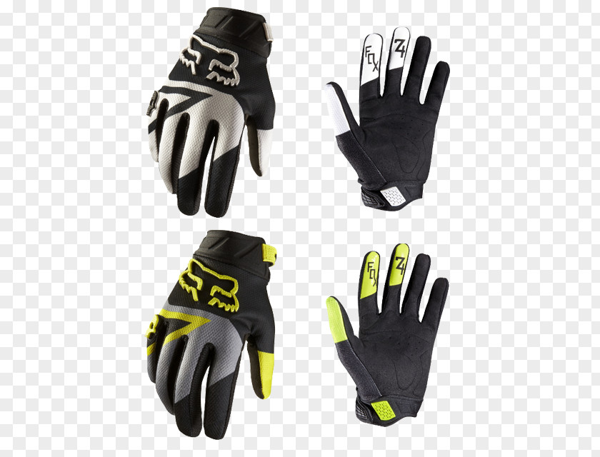 Bicycle Glove Fox Racing Motocross Motorcycle Clothing PNG