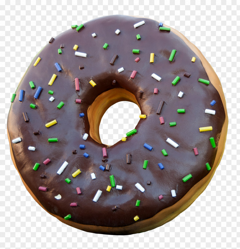 Donut Donuts Chocolate Glaze Dessert Food PNG