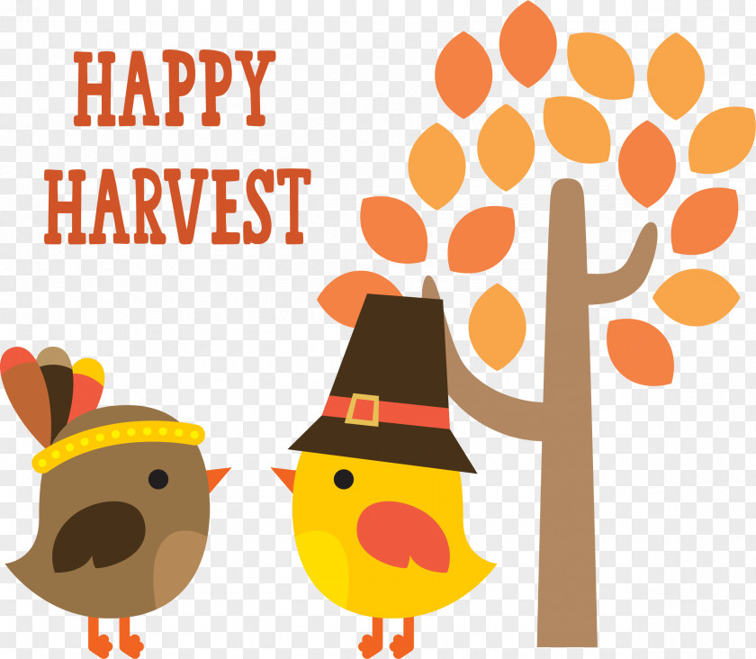 Happy Harvest PNG