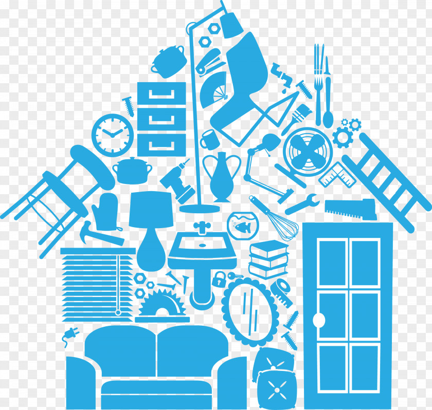 House Things Graphic Design PNG