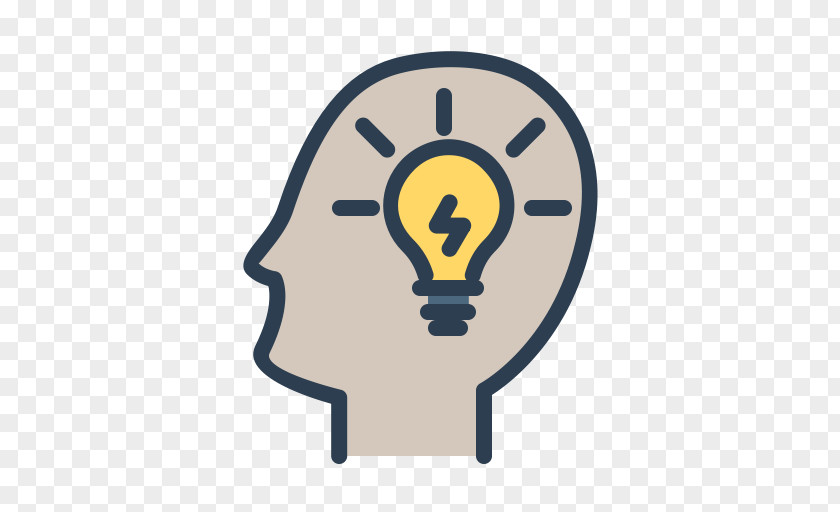 Light Incandescent Bulb Brain Idea PNG