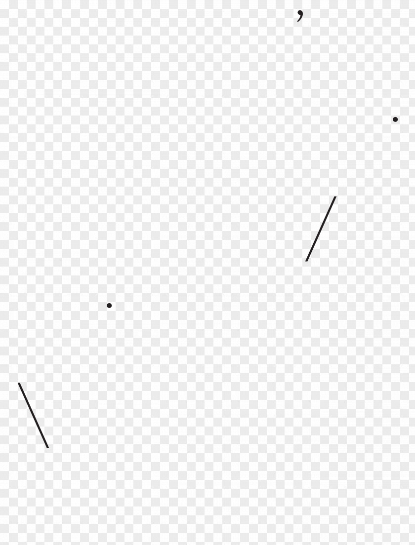 Line White Point Angle Font PNG