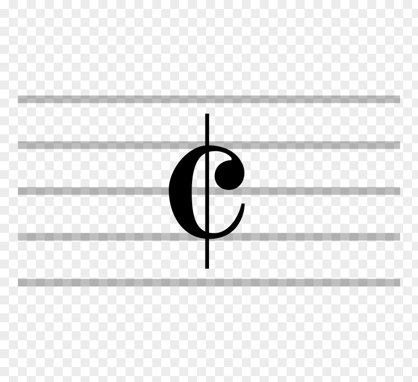 Musical Note Alla Breve Notation Value PNG