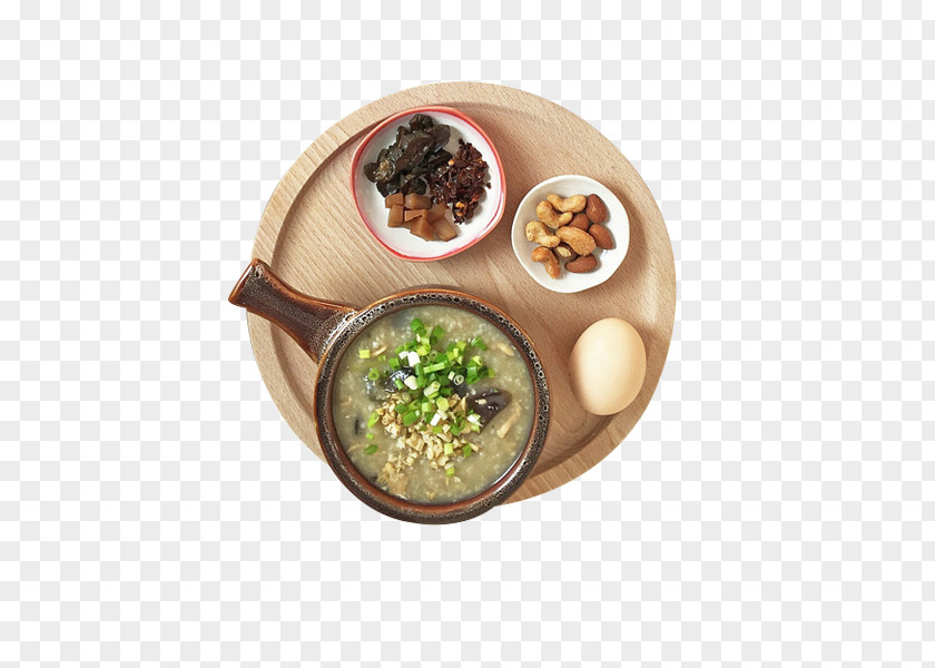 Rice Porridge Nutrition Nuts Breakfast Gruel Egg PNG