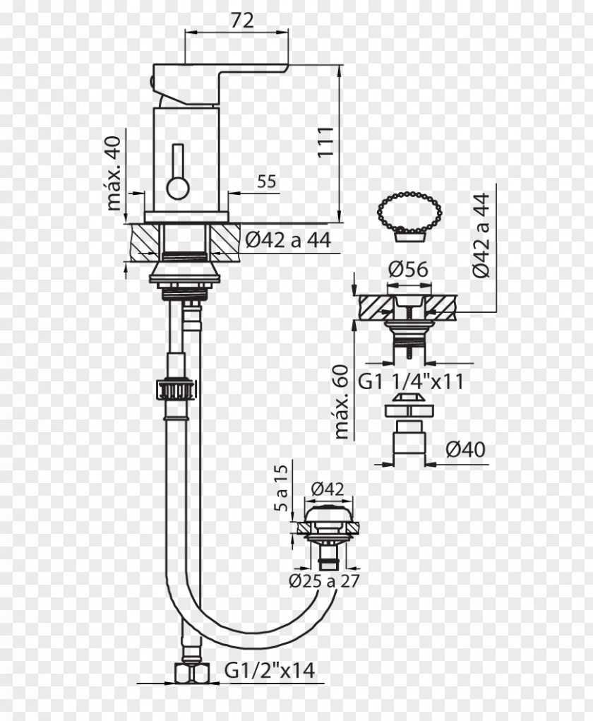 Bidet Monomando Sink Shower Architectural Engineering PNG