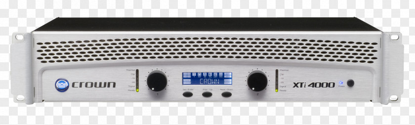 Crown Audio Power Amplifier Xti Ohm Amplificador PNG