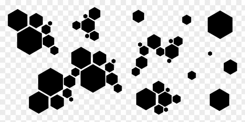 Geometric Shapes Hexagon Particle PNG
