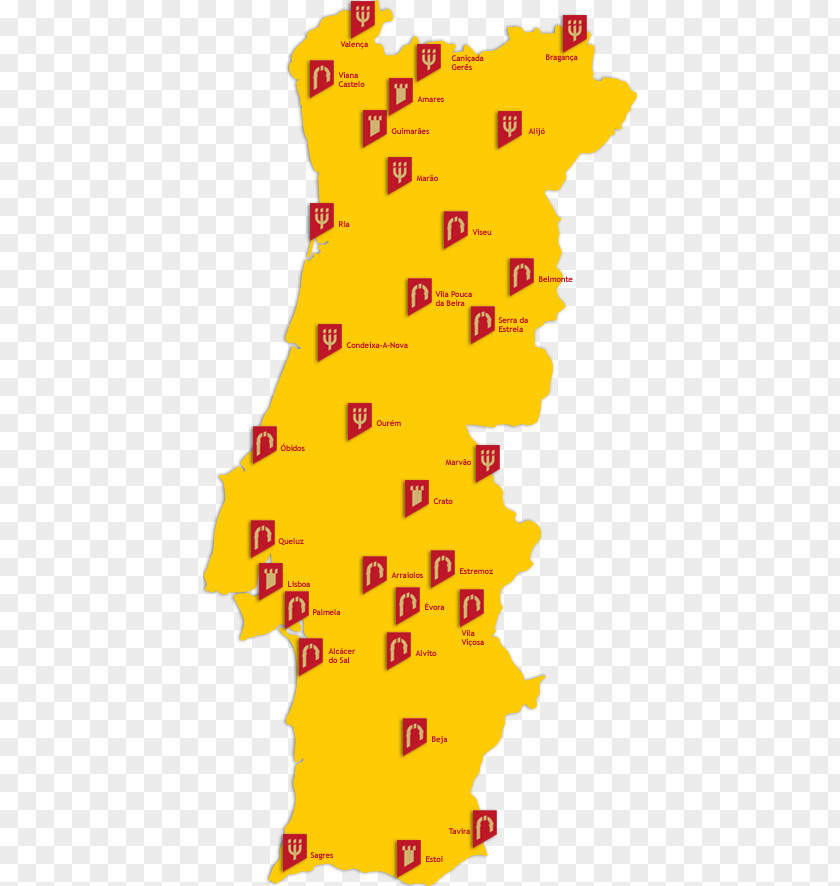 Map Tavira Marvão Pousadas De Portugal Crato, Amares PNG