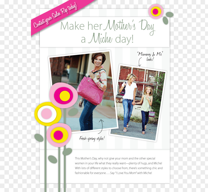 Mother 's Day Promotion Advertising Pink M RTV Font PNG