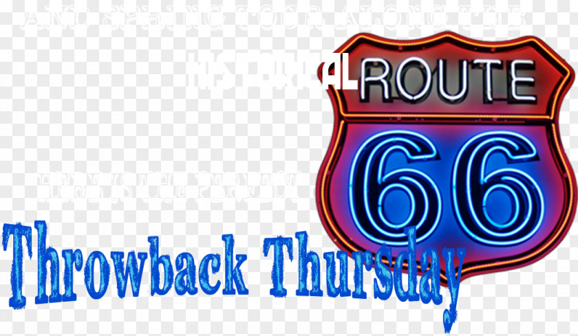 Route 66 Logo Brand U.S. Font PNG