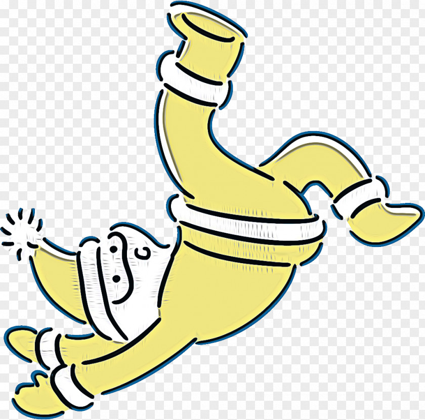 Banana Yellow Cartoon PNG