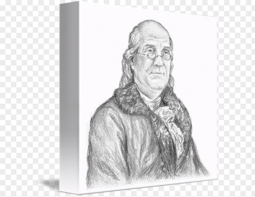 Benjamin Franklin Figure Drawing McGehee Human Behavior Sketch PNG