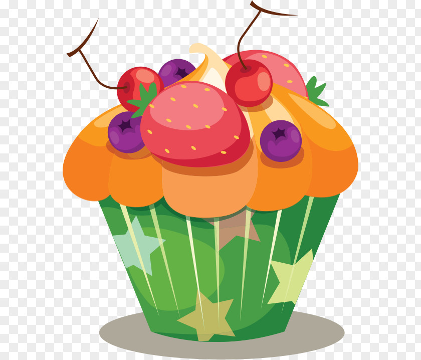 Cake Delicious Cupcakes American Muffins Clip Art Vector Graphics PNG