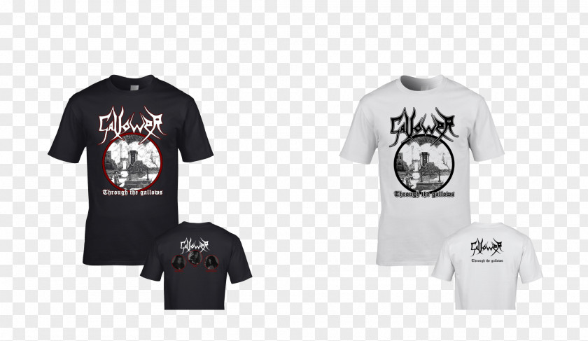Gallows T-shirt Logo Sleeve Outerwear PNG