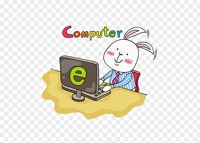 Internet Bunny Rabbit Illustration PNG