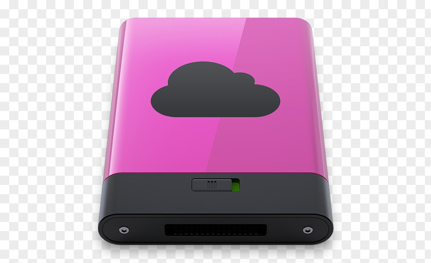 Pink IDisk B Purple Electronic Device Gadget PNG