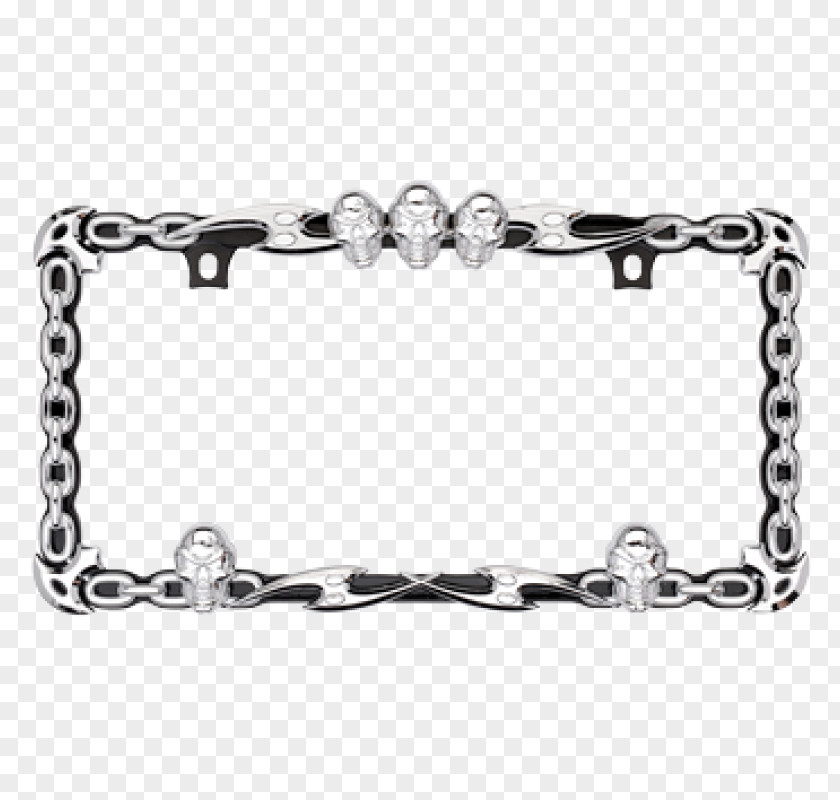 Car Skull Picture Frames Chrome Plating Skeleton PNG