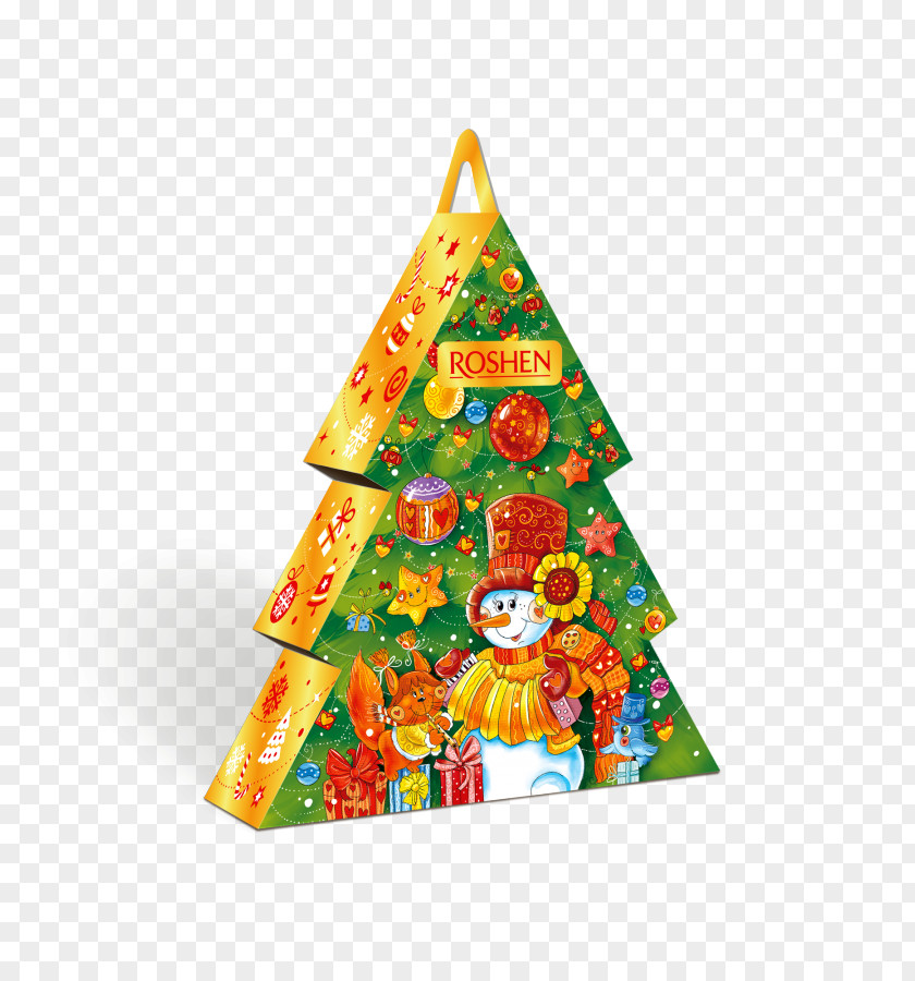 Christmas Tree Roshen Candy Gift Praline PNG