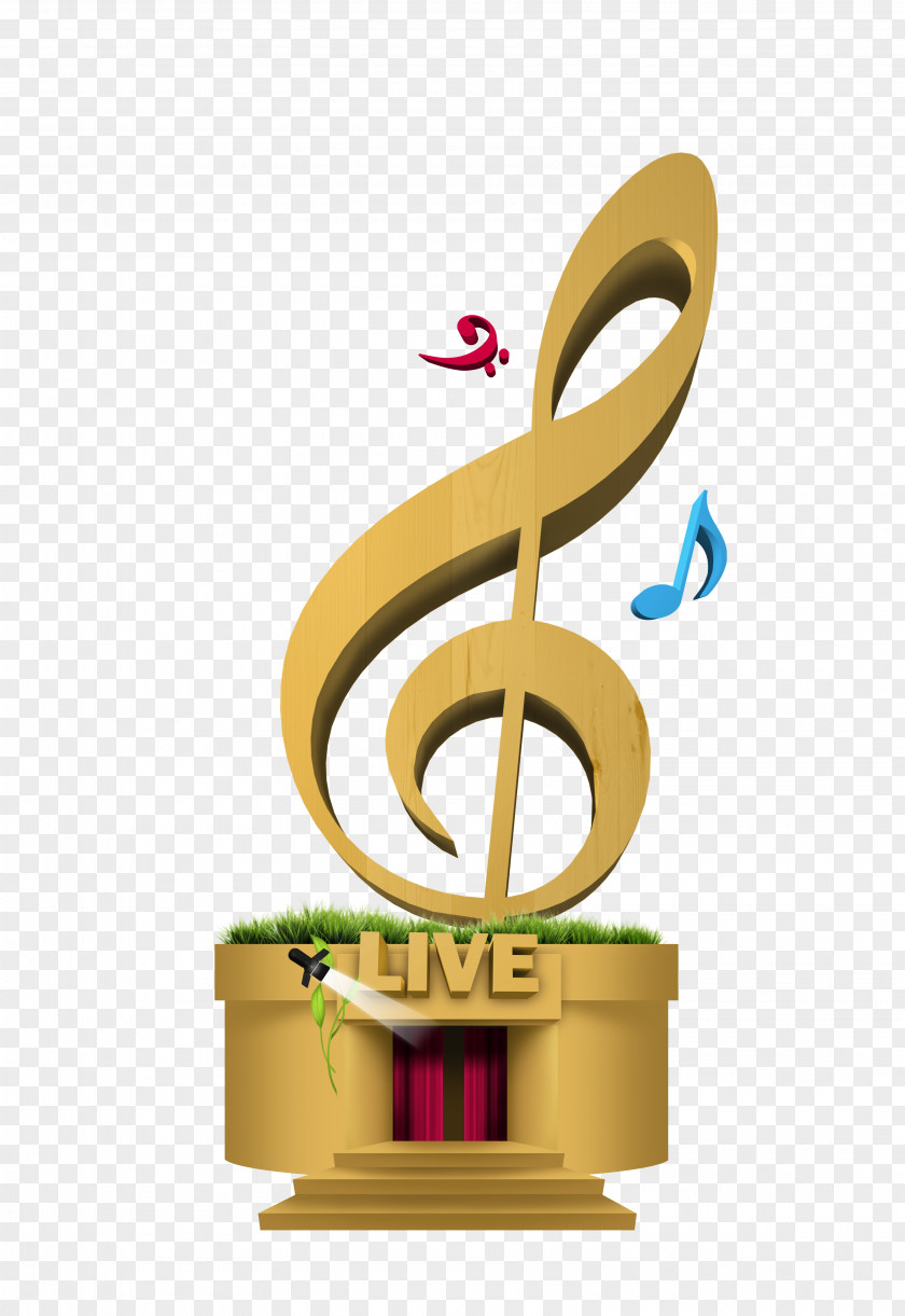 Musical Symbol Hut Picture Material Note PNG