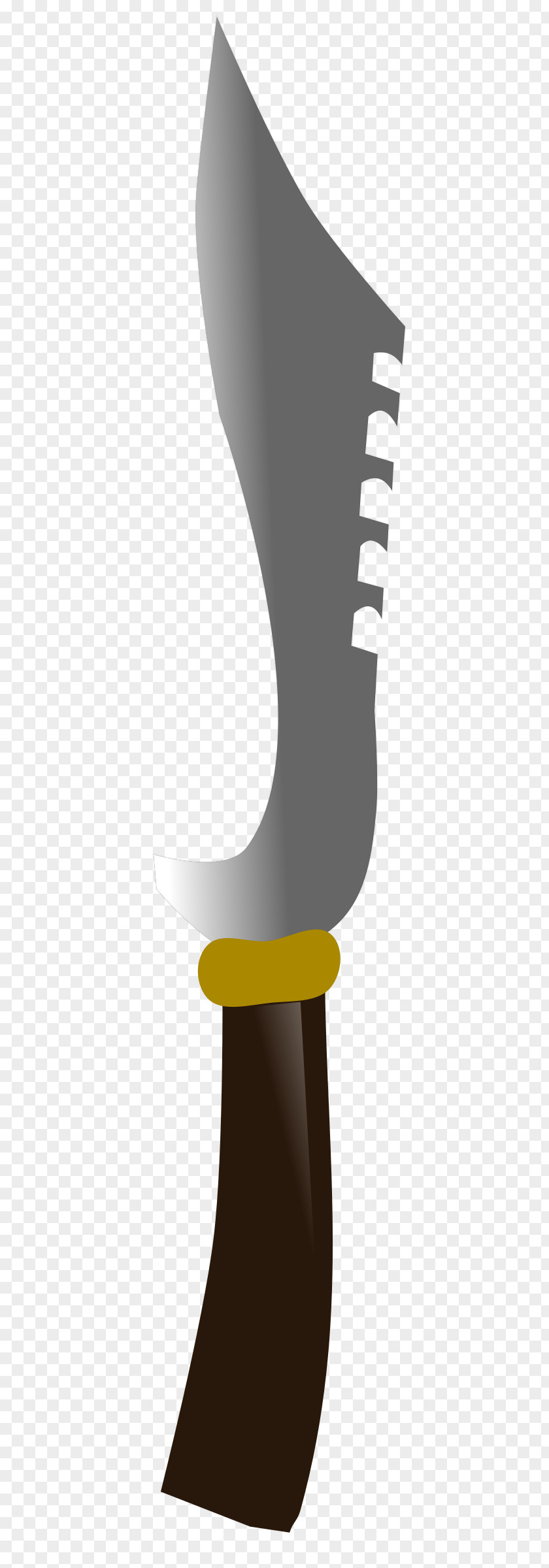 A Knife Kujang Clip Art PNG