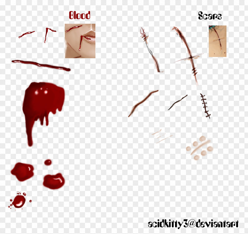 Blood Scar PNG Scar, scars clipart PNG