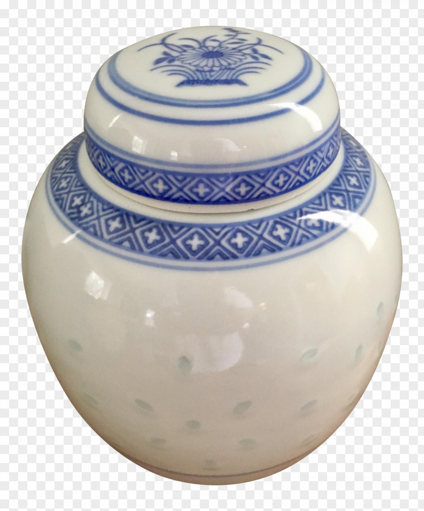Blue And White Porcelain Bowl Ceramic Rice Jar Pottery PNG