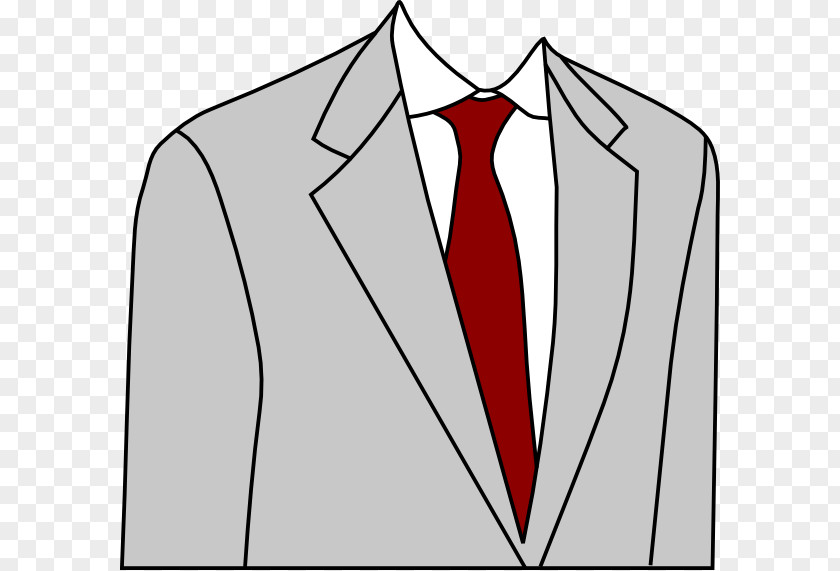 Cartoon Suit Necktie Jacket Clip Art PNG