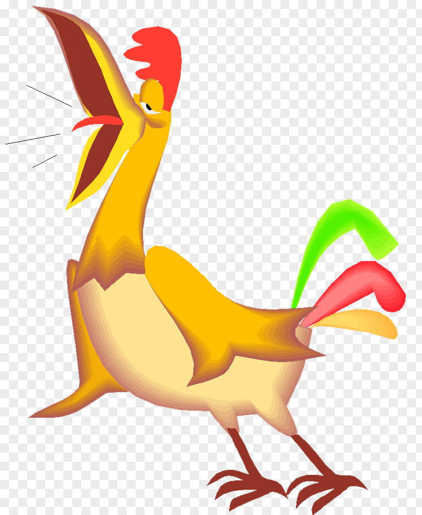 Chicken Rooster Image Illustration Design PNG