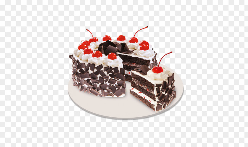 Chocolate Cake Red Ribbon Black Forest Gateau Birthday Bakery PNG