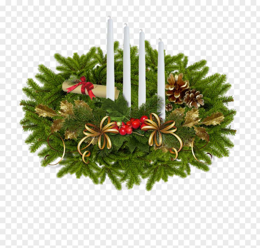 Christmas Ornament Wish Advent Wreath PNG