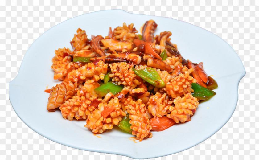 Fired Pepper Squid As Food Chinese Cuisine Jambalaya Jollof Rice PNG