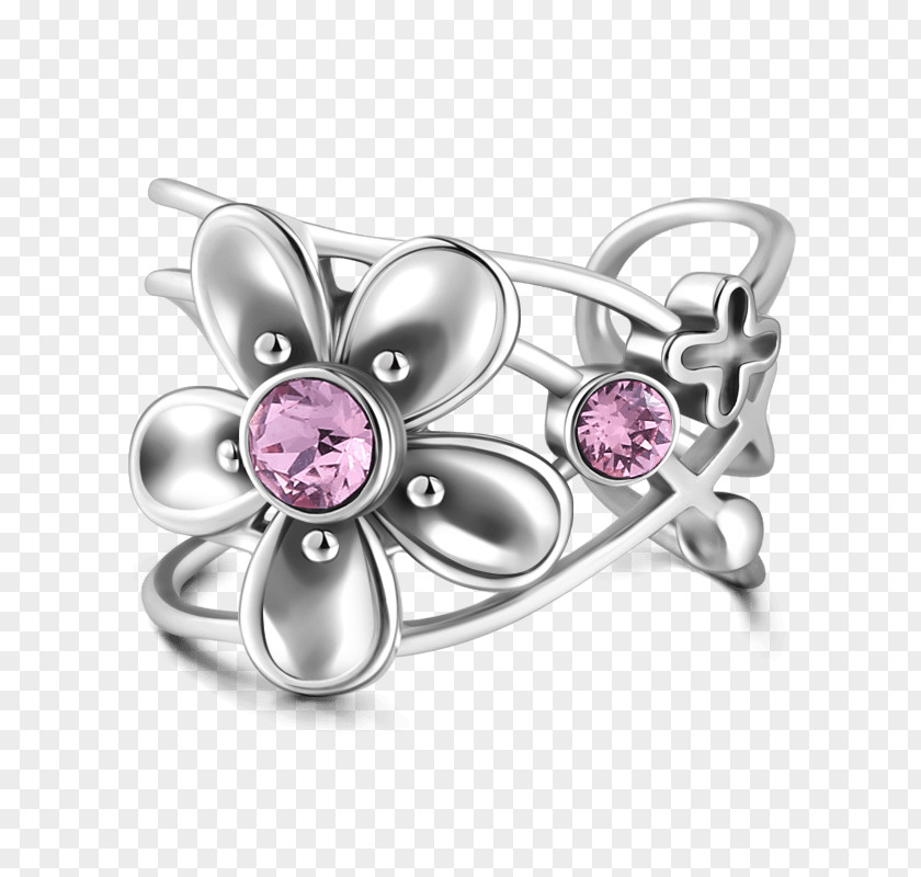 Flower Ring Earring Jewellery Gemstone Clothing Accessories PNG