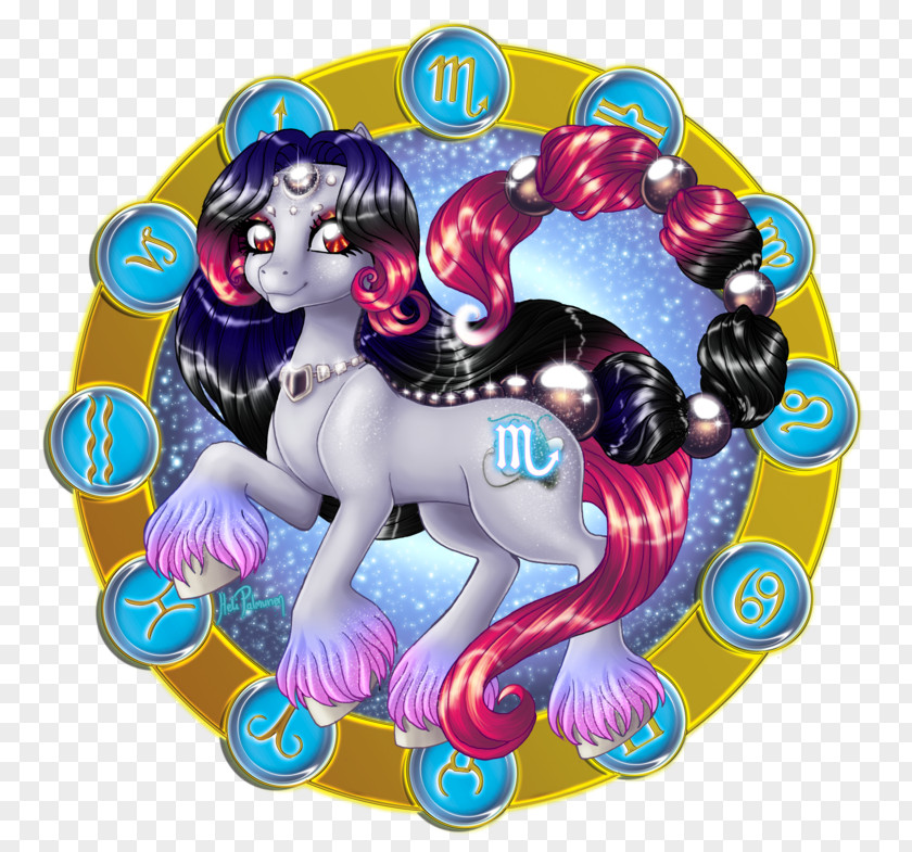 Scorpio Zodiac Princess Luna Pony Hello Kitty PNG