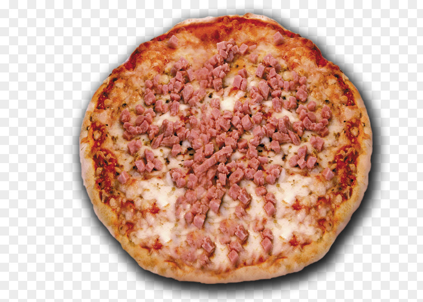 Jamon Pizza Ham Dish Restaurant Delivery PNG
