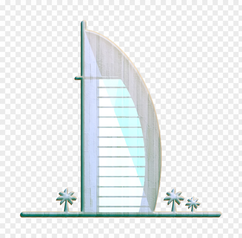 Landmarks Icon Burj Al Arab Dubai PNG