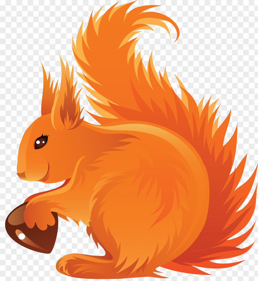 Acorn Drawing Red Squirrel Clip Art PNG