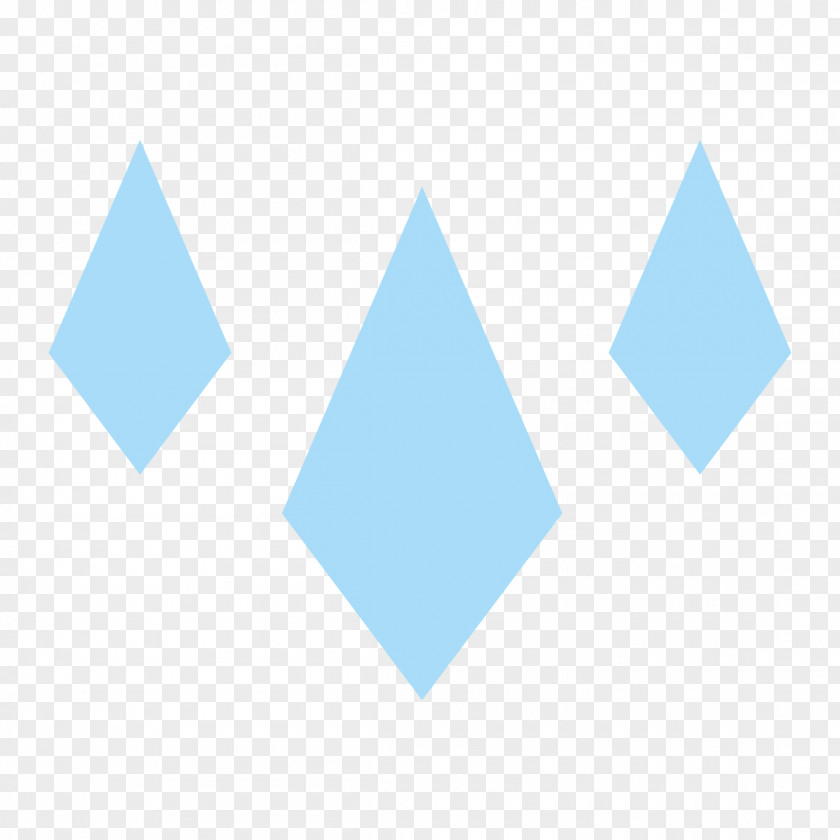 Bright Triangle Blue Logo Brand PNG