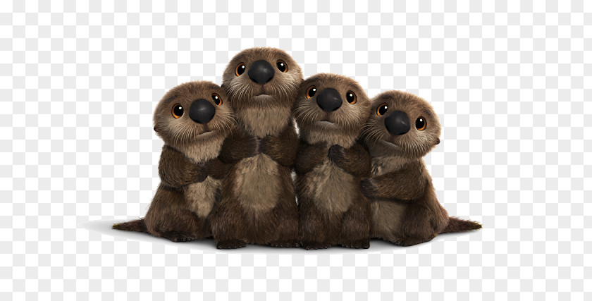 Dory And Marlin Kip: A Sea Otter Lion Pixar PNG