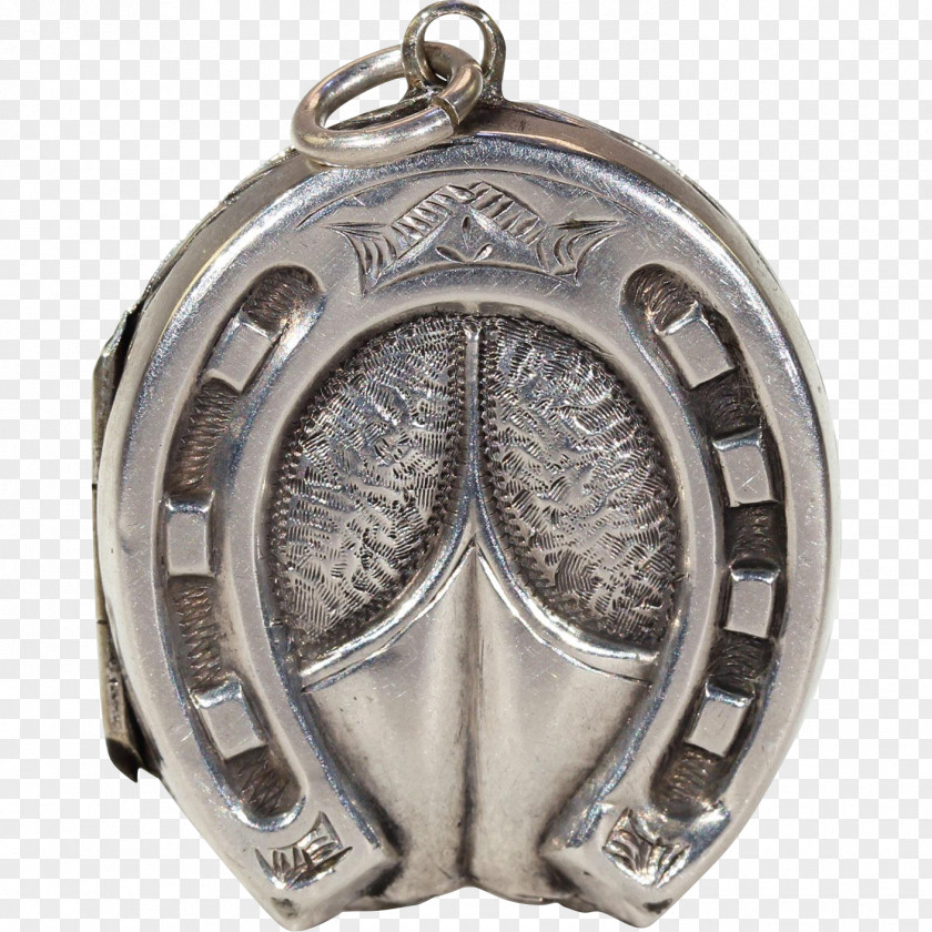 Good Luck Charm Locket Silver Jewellery Charms & Pendants Estate Jewelry PNG
